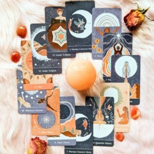 Sacred Cycles Oracle Lunar phases cards