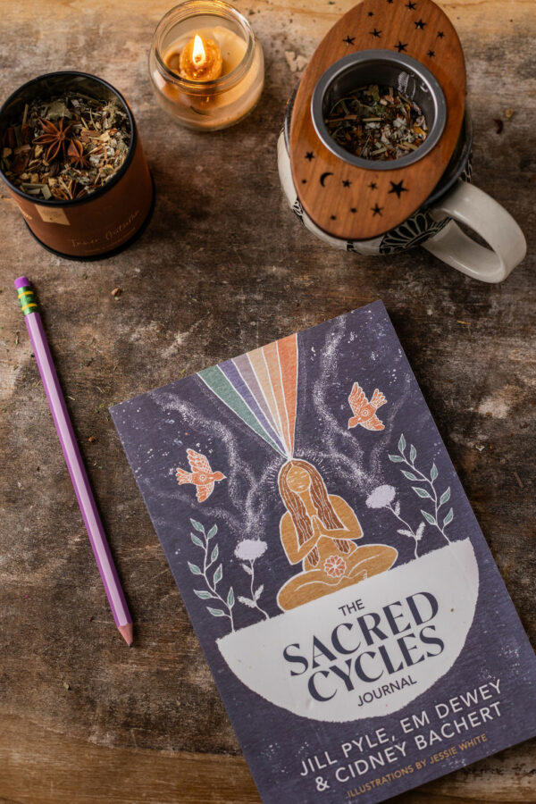 Sacred Cycles Journal and Inner Autumn organic herbal tea