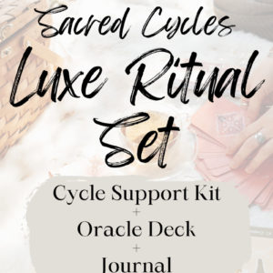 Sacred Cycles Luxe Ritual Set